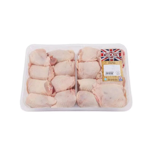 KS British Chicken Skin On Thighs Approx 2.5kg /kg