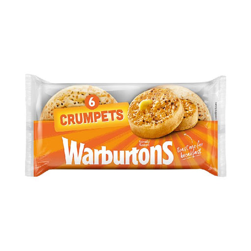 Warburtons Crumpets 6pk PM 1.09