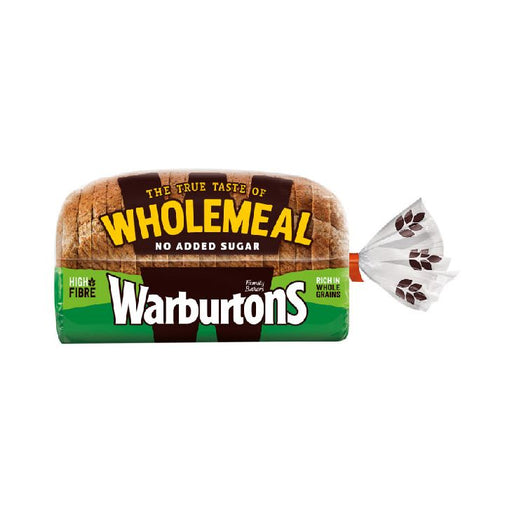 Warburtons Wholemeal Medium Sliced Bread 800g PM1.29