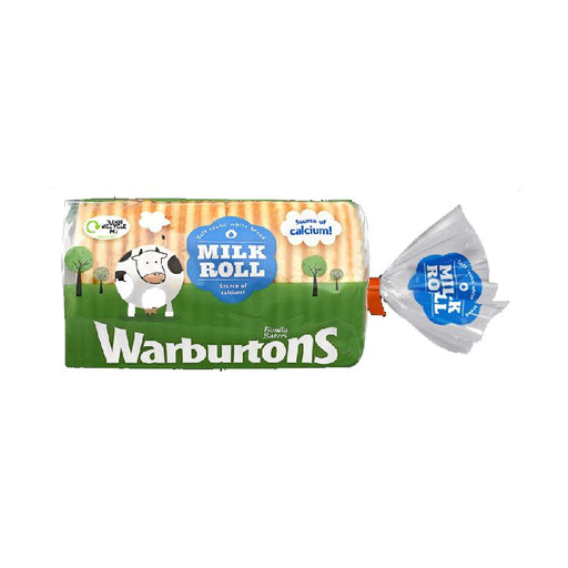 Warburtons Milk Roll 400g