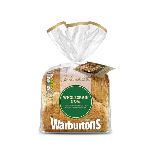 Warburtons Wholegrain & Oats Thick Sliced Bread 400g