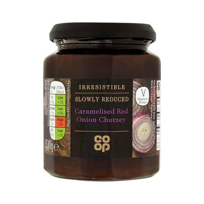 Co Op Caramelised Red Onion Chutney 330g