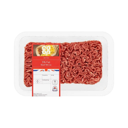 Co Op Beef Steak Mince 5% Fat 500g