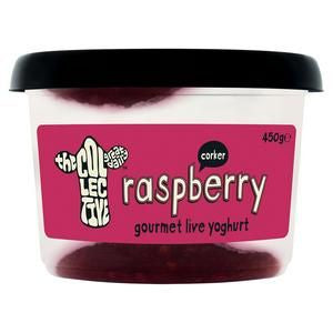 The Collective Raspberry Gourmet Live Yoghurt 450g