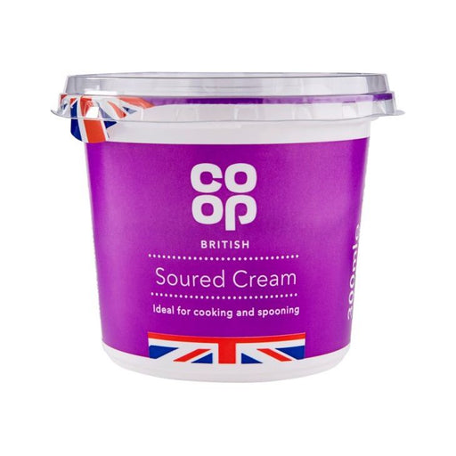 Co Op Sour Cream 300ml