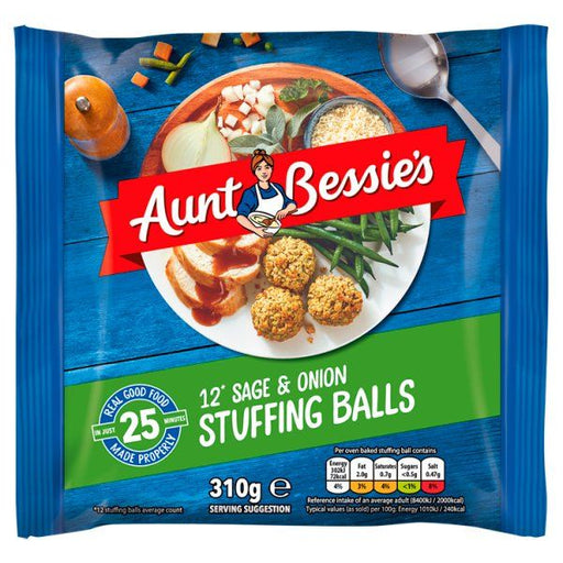 Aunt Bessies Stuffing Balls 12 pack
