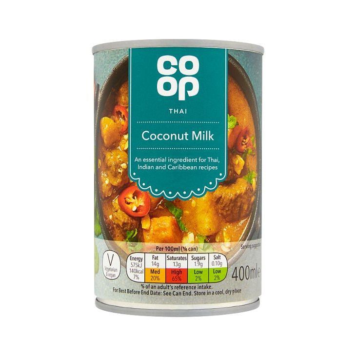 Co Op Coconut Milk 400ml