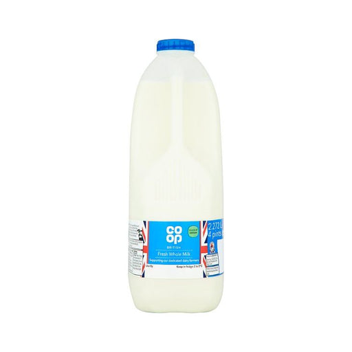 Co Op Whole Milk 4pt