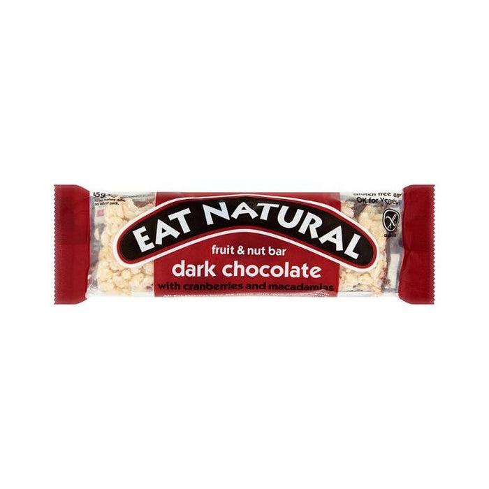 Eat Natural Chocolate Cranberry Macadamia Bar 45g