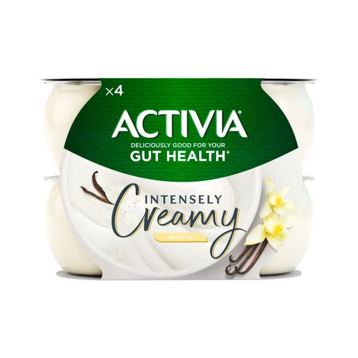 Activia Intensely Creamy Vanilla 4PK