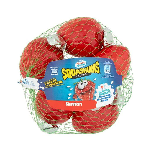 Munch Bunch Strawberry Squashums 6pk