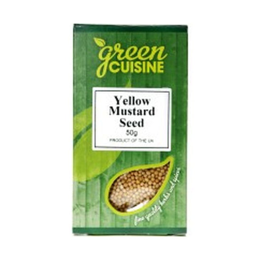 Green Cuisine Yellow Mustard Seeds 50g