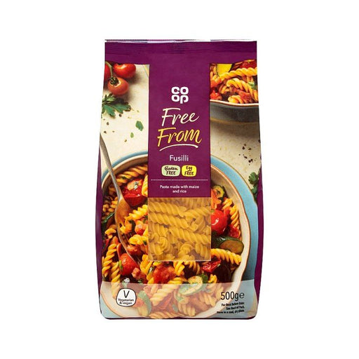 Co Op Free From Fusilli Pasta Twists 500g