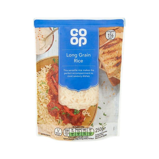 Co Op Long Grain Microwave Rice 250g