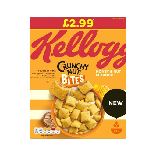 Kellogg's Crunchy Nut Bites 375g PM