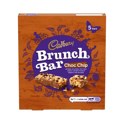 Cadbury Brunch Bar Choc Chip 5pk