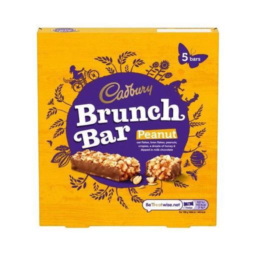 Cadbury Brunch Bar Peanut 5 pack