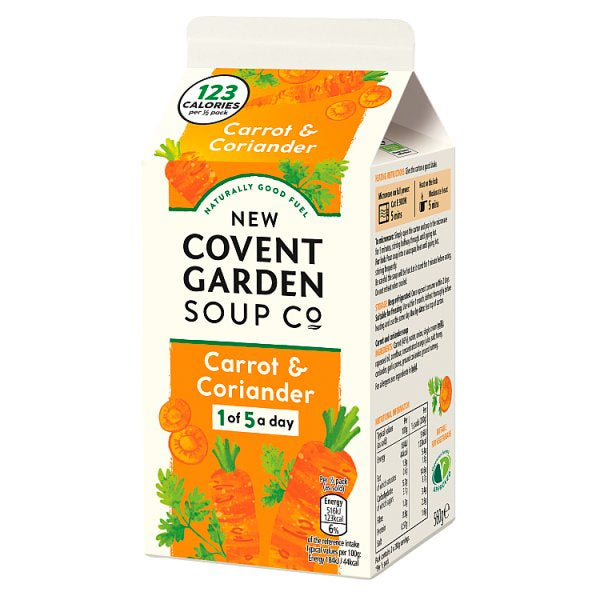 Covent Garden Carrot and Coriander Soup 560g