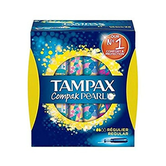Tampax Compak Pearl Reg 8-Pack
