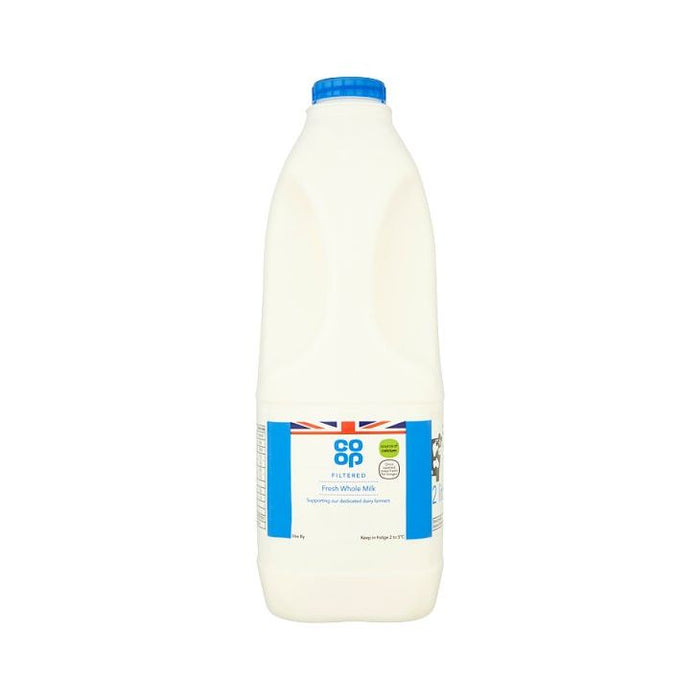 Co Op Filtered Fresh Whole Milk 2L