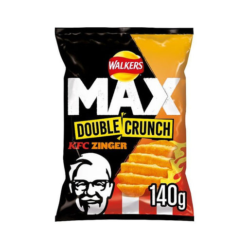 Walkers Max Double Crunch Zinger 140g