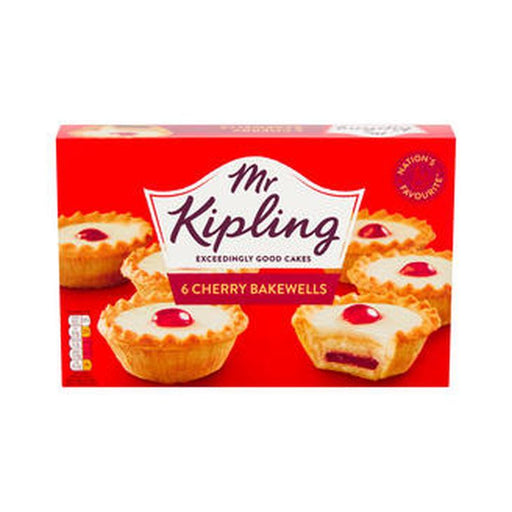 Mr Kipling Cherry Bakewells 6 pack