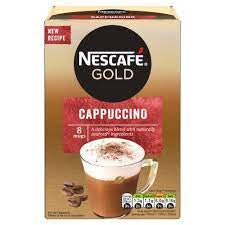 Nescafe Gold Cappuccino Sachets 8pk