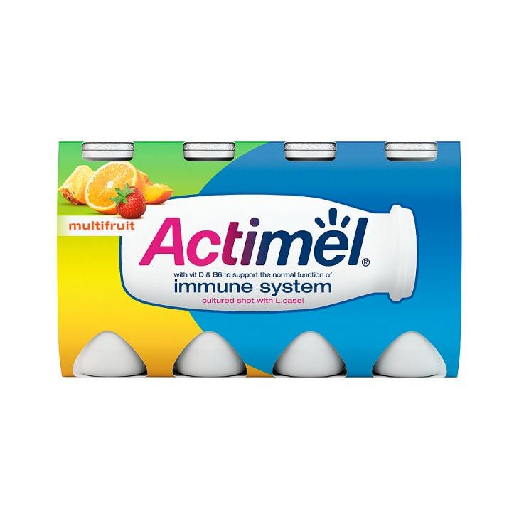 Actimel Multifruit Yoghurt Drinks 8-Pack