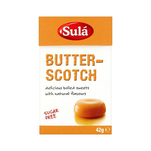 Sula Butterscotch Sweets 42g