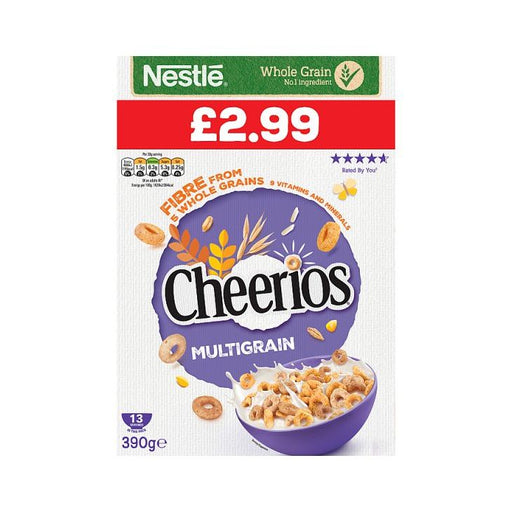 Nestle Cheerios Multigrain 390g PM £2.99