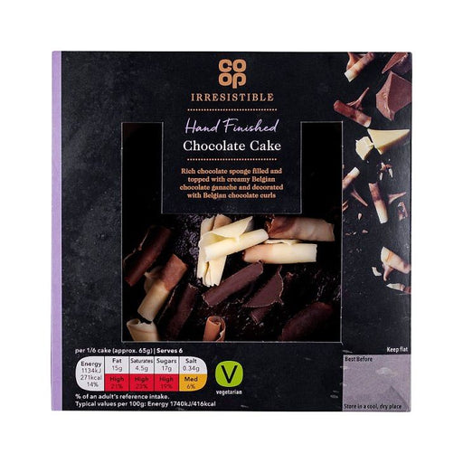 Co Op Irresistible Chocolate Cake