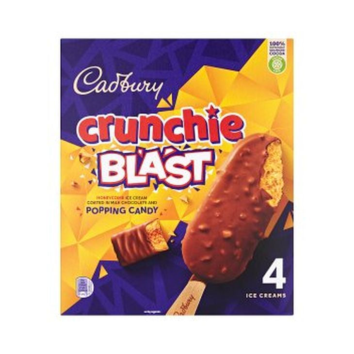 Cadbury Crunchie Blast 4Pk