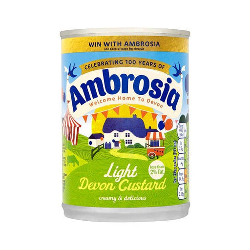Ambrosia Low Fat Custard Can 400g