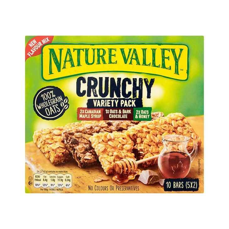 Nature Valley Crunchy Variety Pack 42g 5-Pack