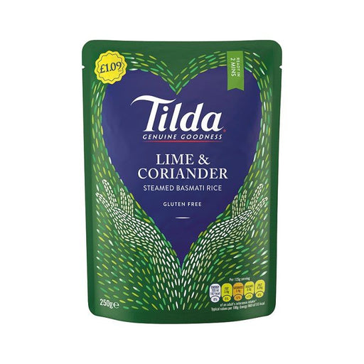 Tilda Steamed Lime Coriander 250g