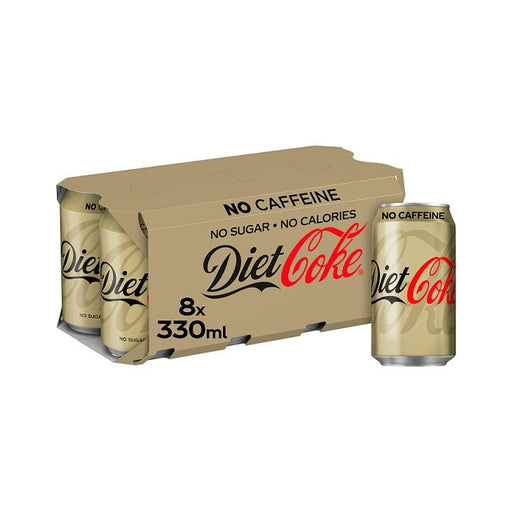 Coca-Cola (Coke) Caffeine Free Cans 330ml 8pk