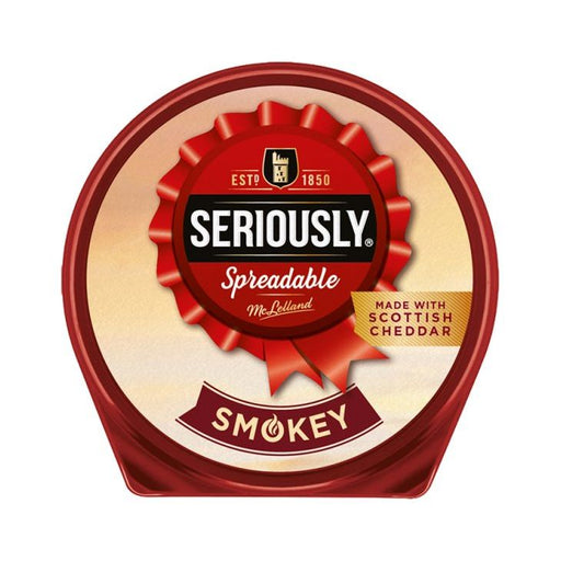 Seriously Spreadable Cheese Smokey Tub 125g