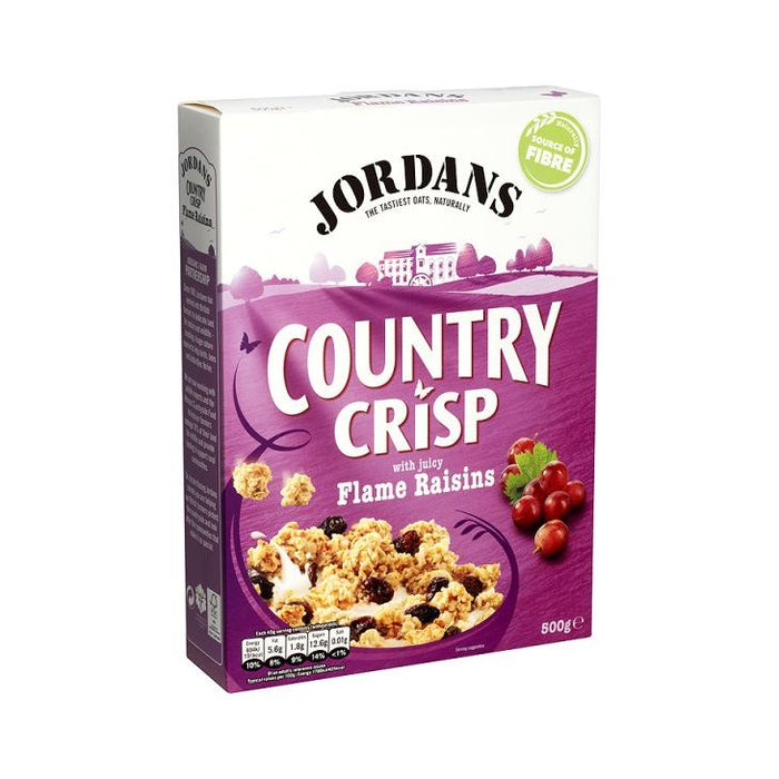 Jordans Country Crisp with Raisins 500g