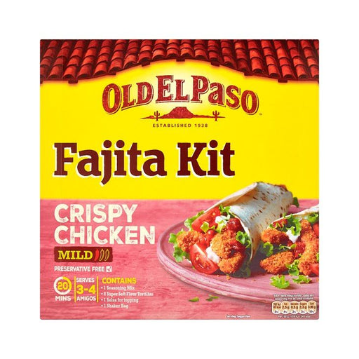 Old El Paso Crispy Chicken Fajita Kit 555g