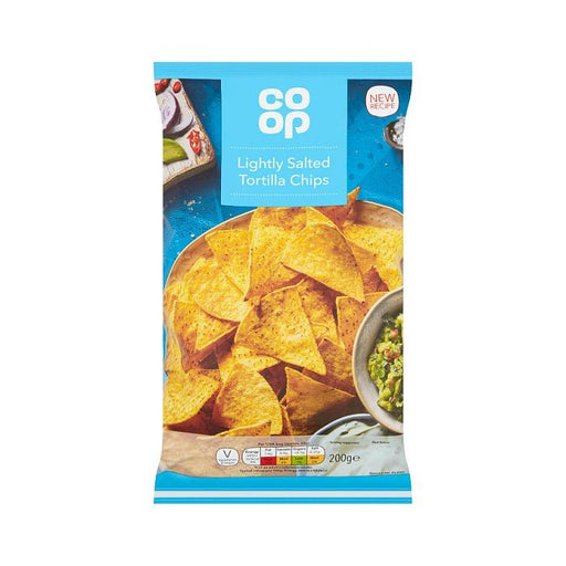 Co Op Lightly Salted Tortilla Chips 200g