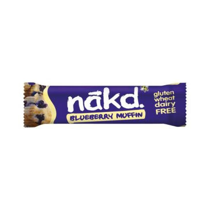 Nakd Blueberry Muffin Nut Snack Bars 4pk