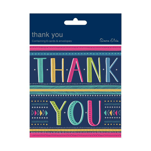 Thank You Cards Basic 6 pack