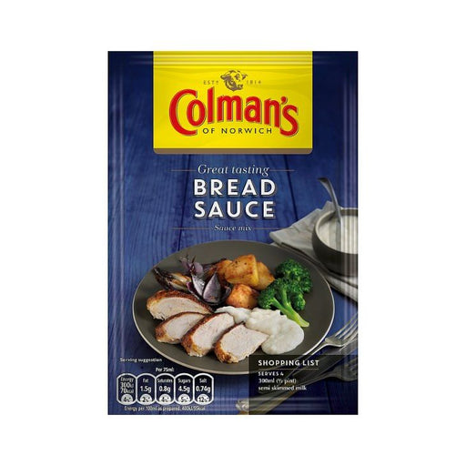 Colmans Pour Over Bread Sauce Mix 40g