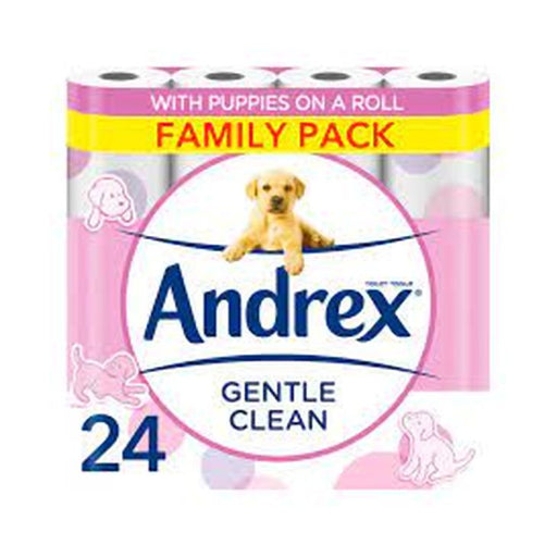 Andrex Gentle Clean Toilet Rolls 24pk
