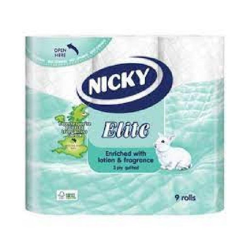 Nicky Elite Toilet Tissue 9pk