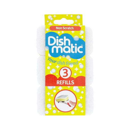 Dishmatic Spare Heads White 3-Pack