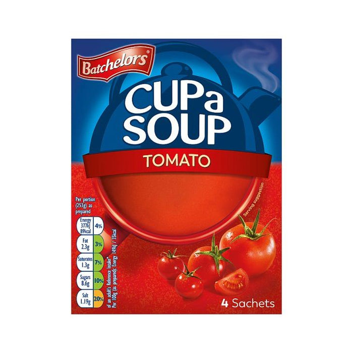 Batchelors Cup A Soup Tomato 4 pack