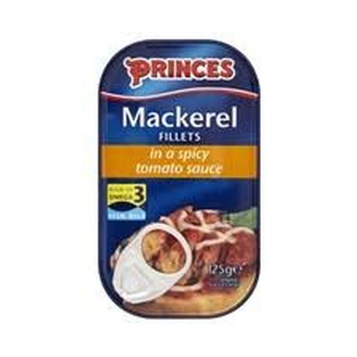Princes Mackerel In Spicy Tomato 125g