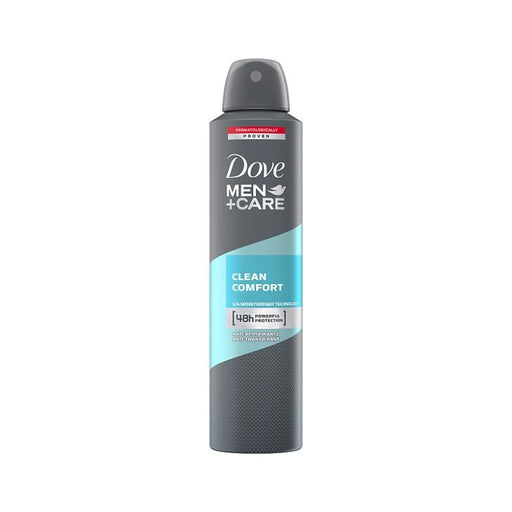 Dove Men Anti Perspirant Deodorant Clean Comfort 250ml