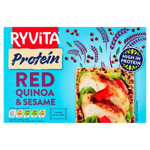 Ryvita Crispbread Protein Red Quinoa & Sesame 200g